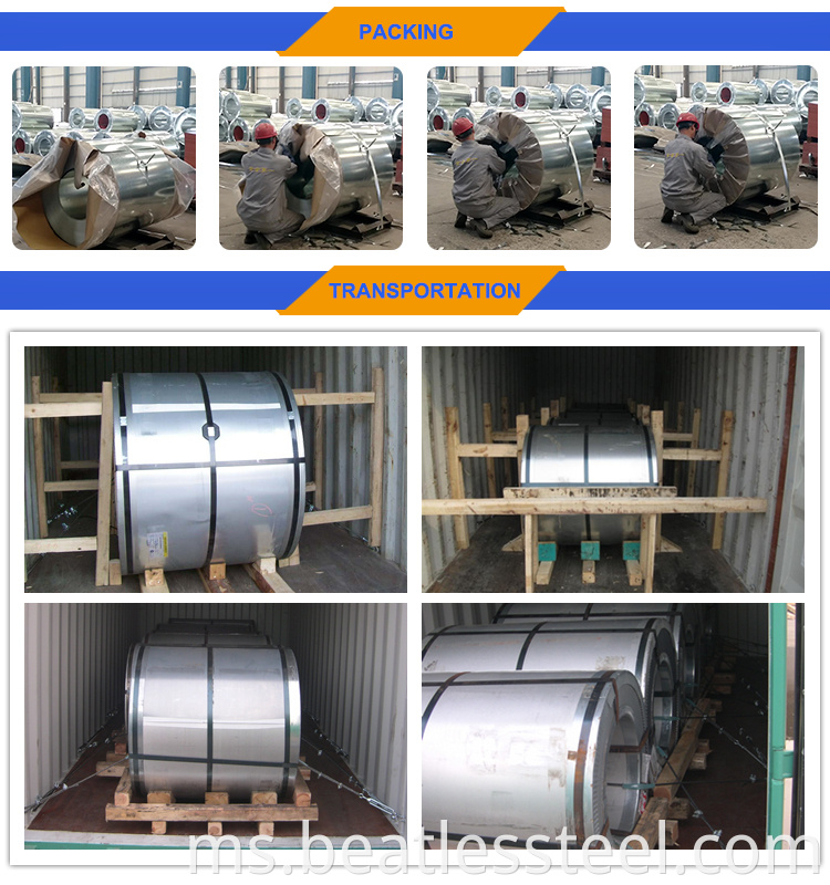 steel package and shipping